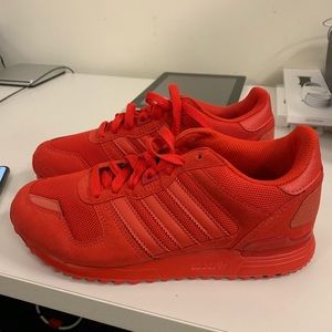 Red Adidas Shoes Sneakers